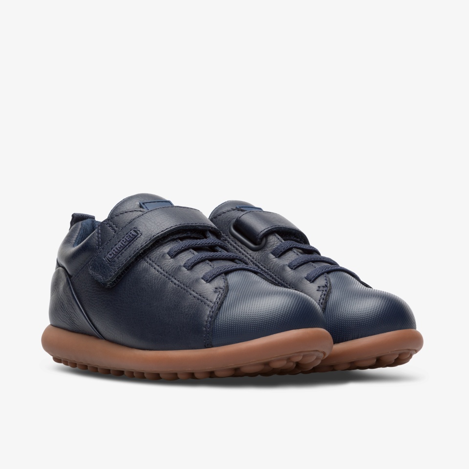 Zapatos escolares Camper Pelotas Niño - Azules Oscuro | Camper Mexico + 8127BGLKA